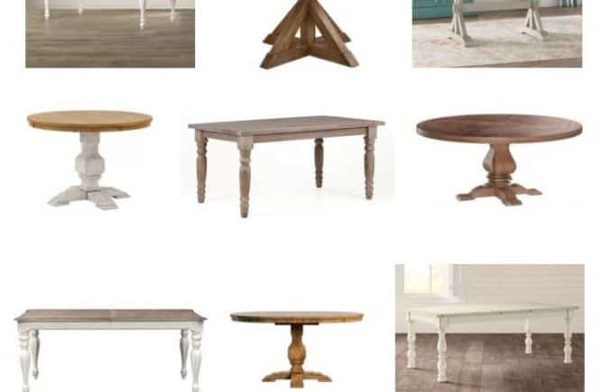 12 Best Coastal Farmhouse Dining Tables