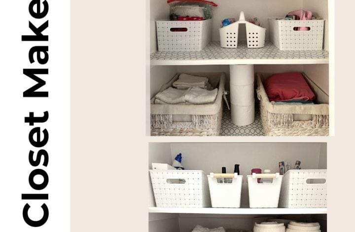 Linen Closet Makeover:  10 Organizing Tips + Ideas
